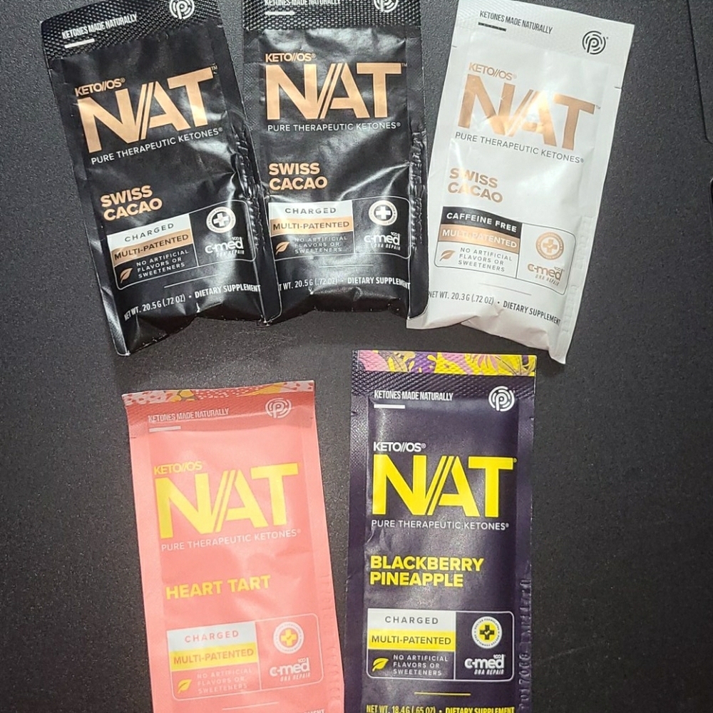 NAT Ketones 5-packa 3 different flavors
